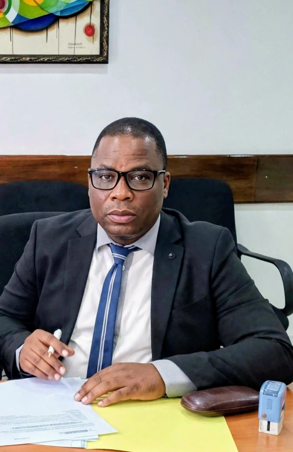 Portrait de Koffi BREDOUMI, Président du Bureau Exécutif de l'ONG INADEC